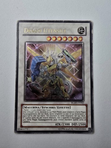 Yugioh drago utensile - drago, rara