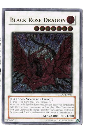 Drago rosa nera - yu-gi-oh,